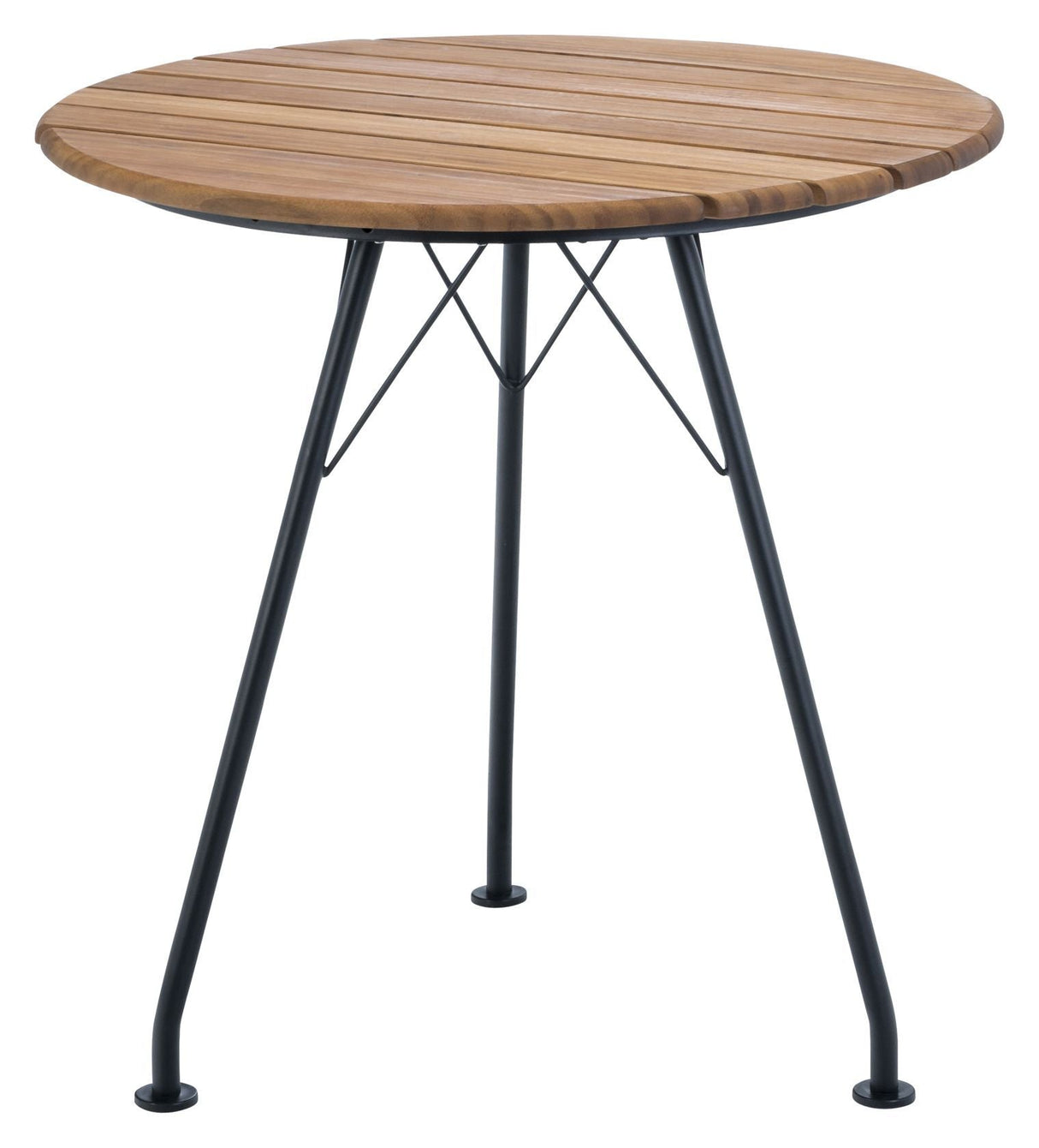 Houe, Circum Café Table Ø74, Bambus/stål