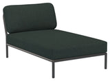 Nivå chaise longue, alpine sunbrella