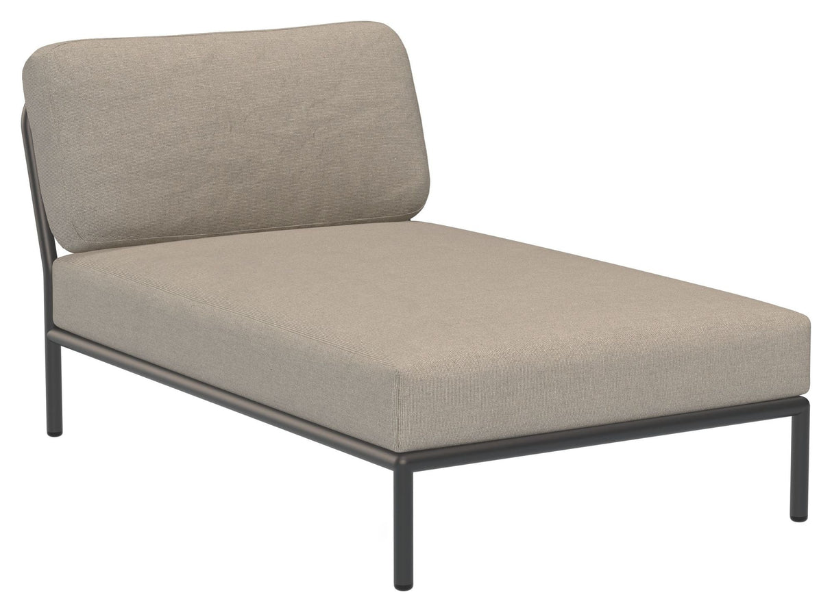 Nivå chaise longue, ash sunbrella