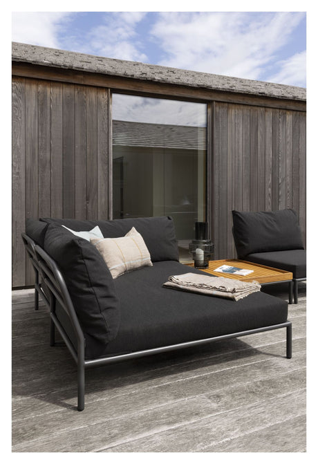 LEVEL Cozy Corner, Venstre, Charcoal Sunbrella 