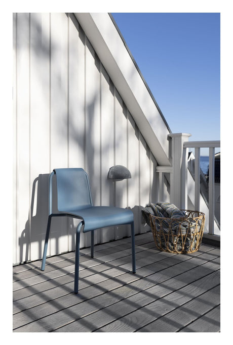 Nami Garden Chair, pulverlakkert, blå