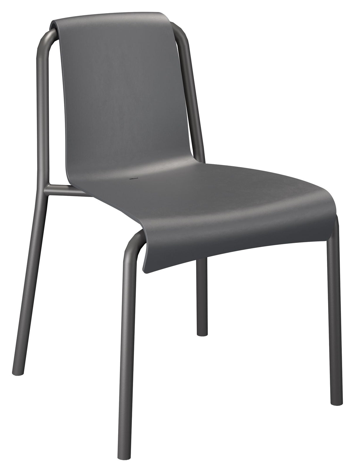 Nami Garden Chair, pulverlakkert, grå