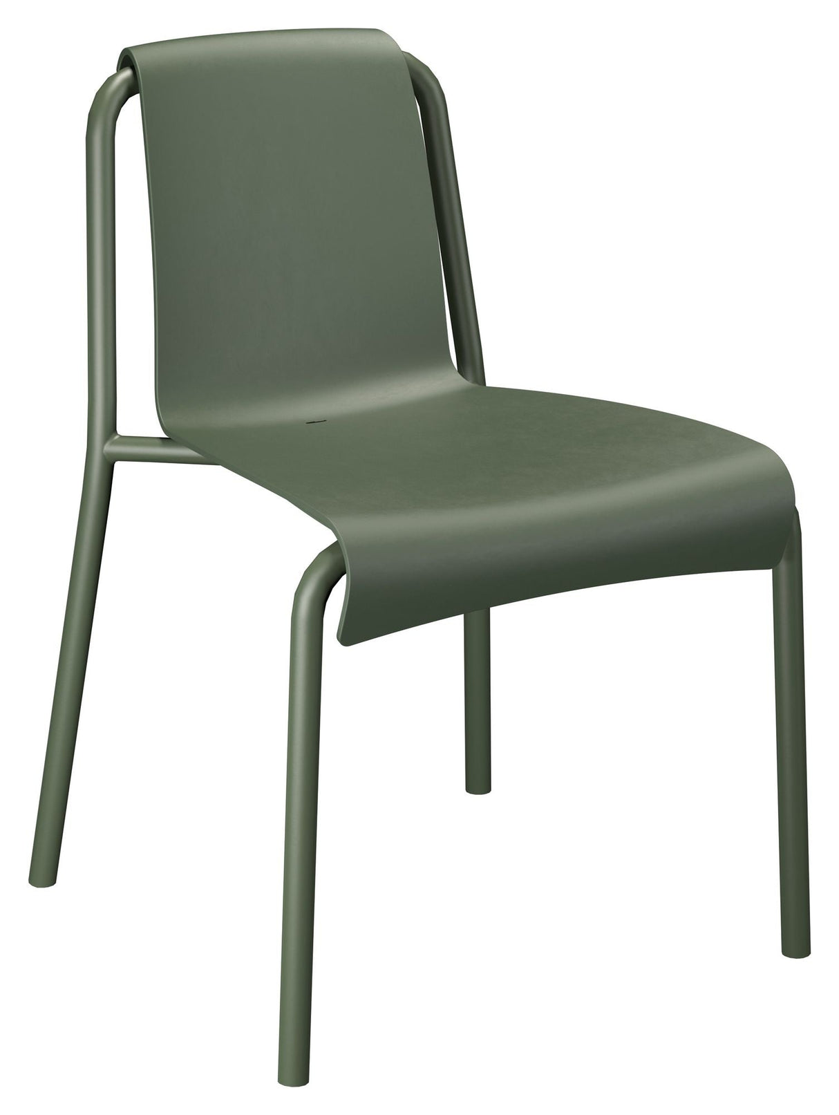 Nami Garden Chair, pulverlakkert, oliven