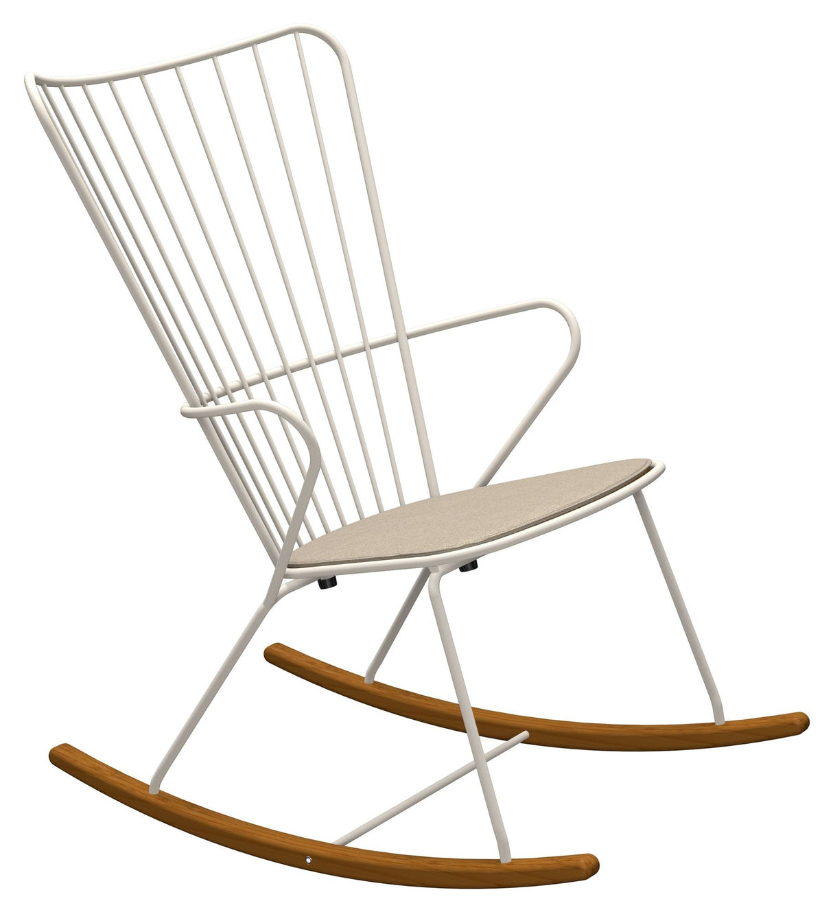 Houe, Paon Swing Chair, White Taupe