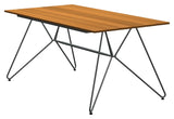 Houe, Sketch Garden Table 160x88, Bambus/Metal