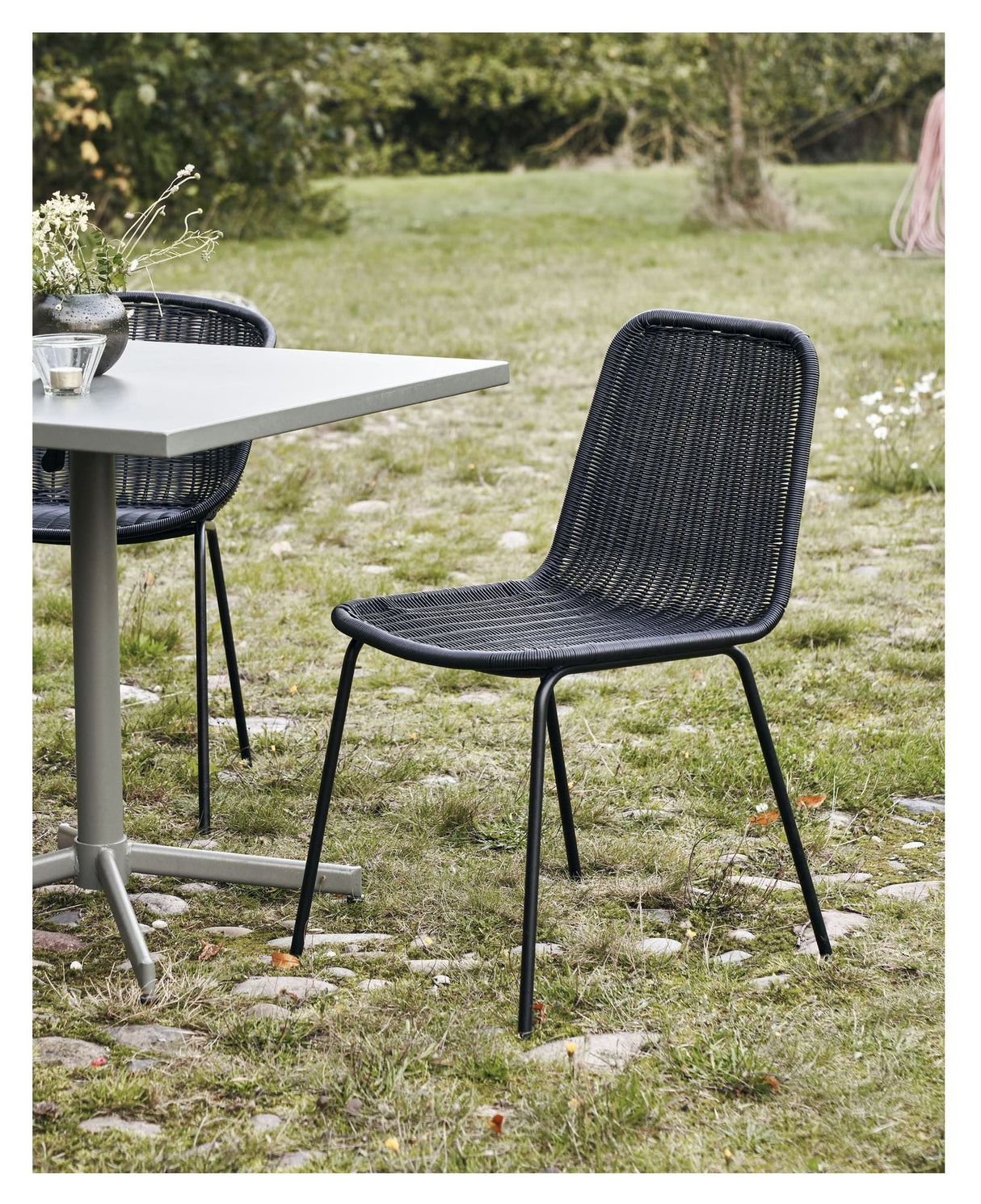 Hapur Garden Chair, Black