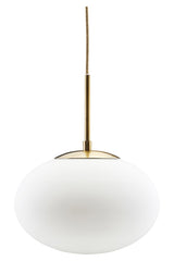 Huslege opal lampe, hvit