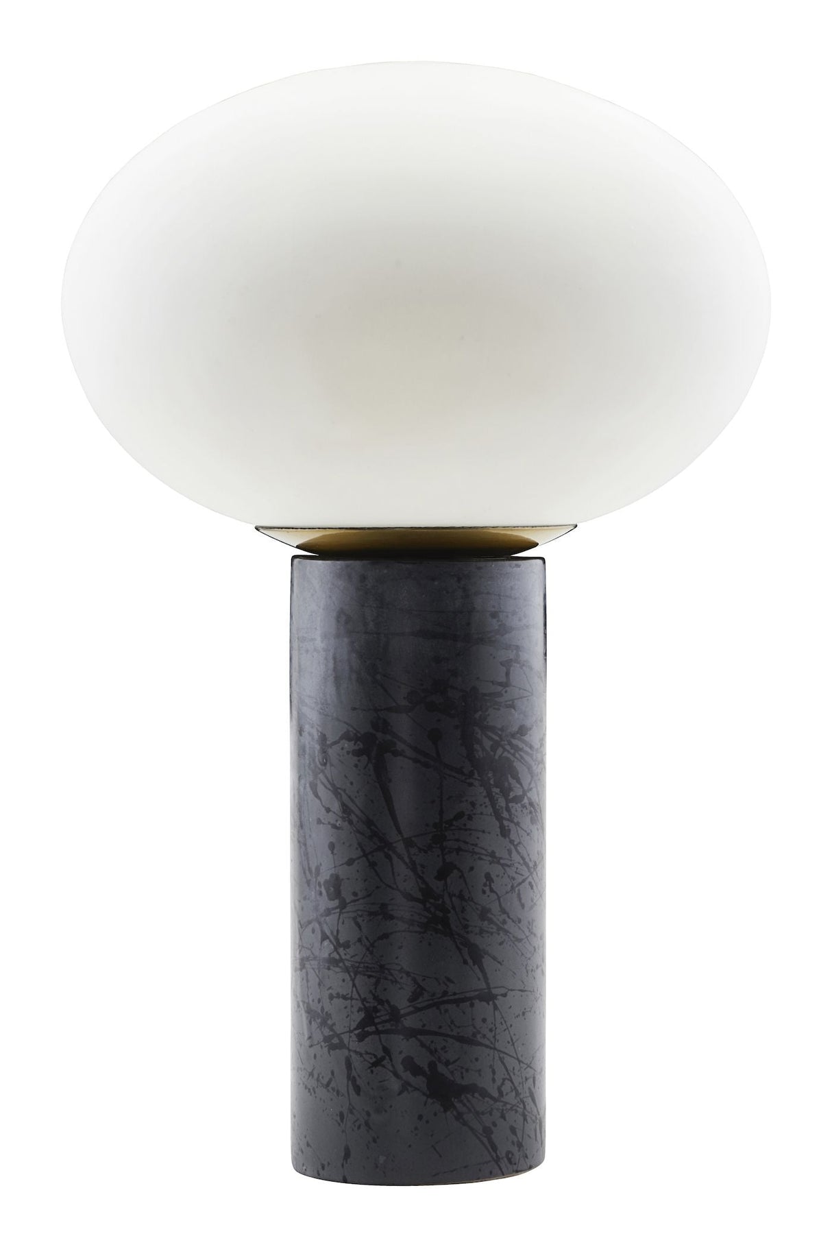 Huslege opal lampe, hvit