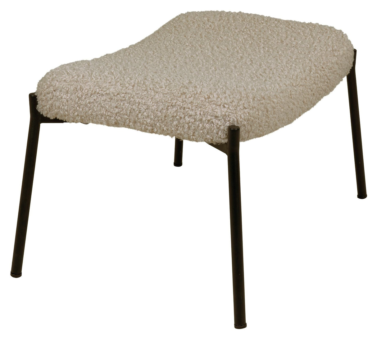 Glasgow Footstool, Beige Teddy