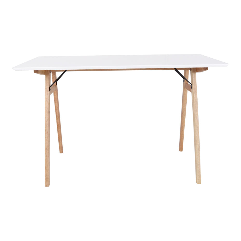 VoJens Desk 120x60, hvit/natur