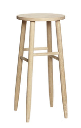 Hübsch Acorn Bar Stool H72 cm, eik