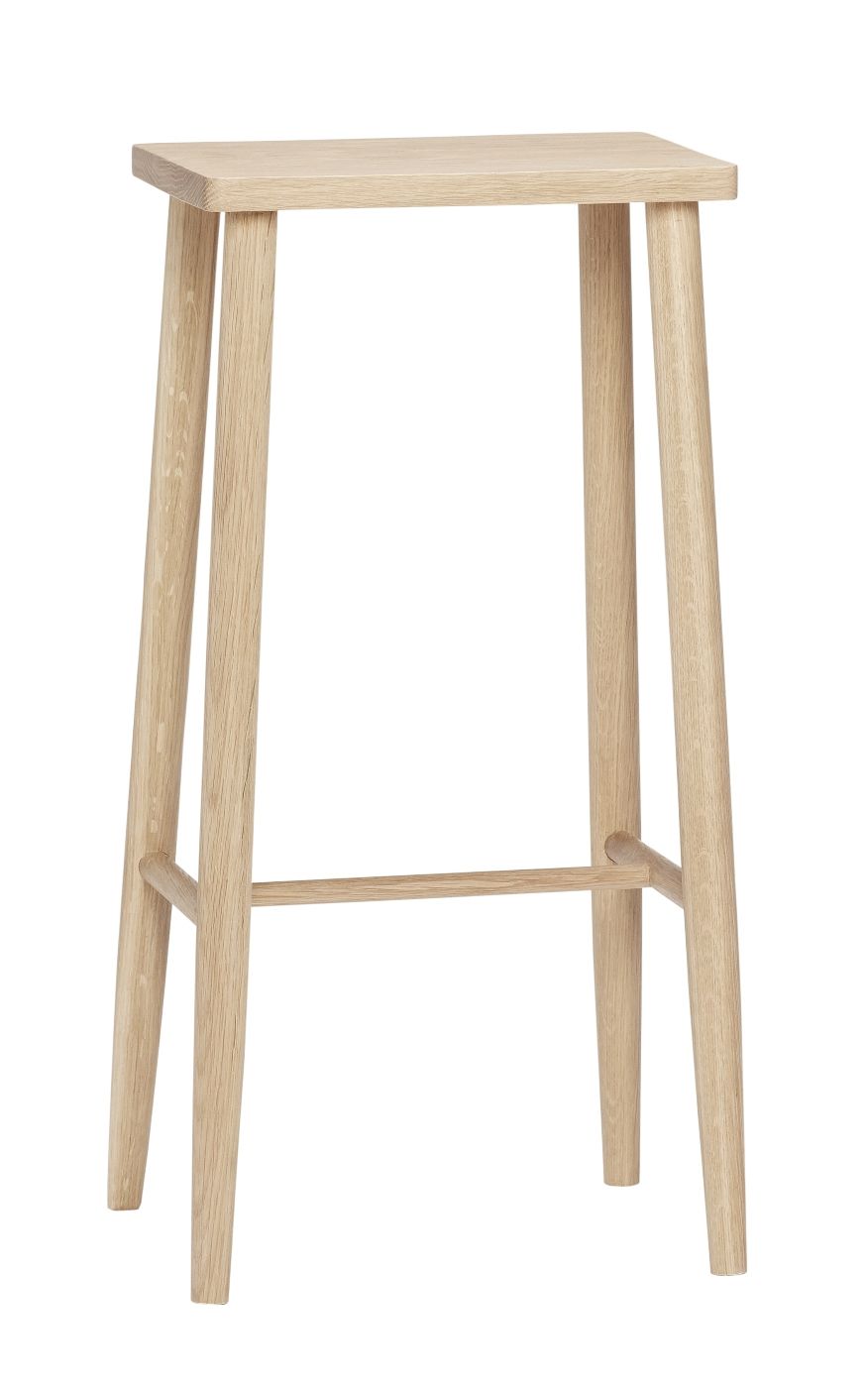 Hübsch Folk Barstool H72, eik