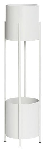 Hübsch Iris Plant Stand, Metal, Gray