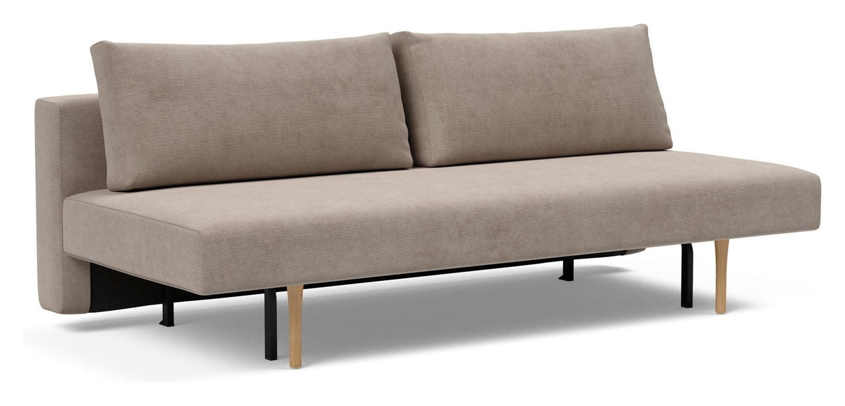 Conlix sofa seng, beige fløyel