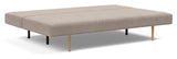 Conlix sofa seng, beige fløyel