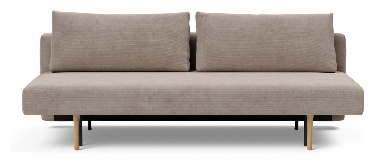 Conlix sofa seng, beige fløyel