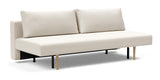 Conlix Sofa Bed, Off-White Bouclé