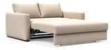 Cosial 140 Sofa Bed, Phobos/Latte