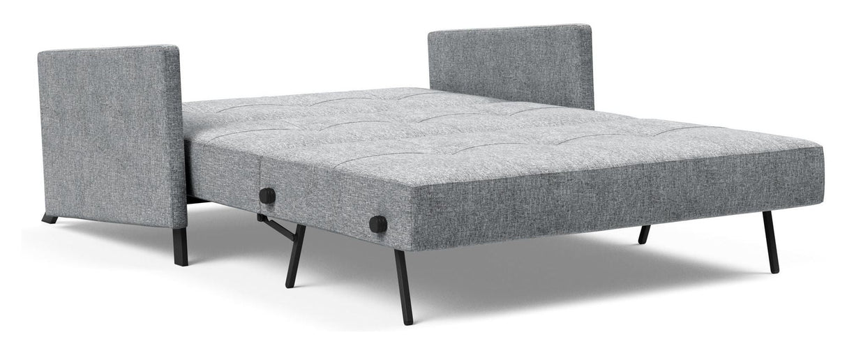 Kubert 140 sofa seng med armlener, vri/granitt