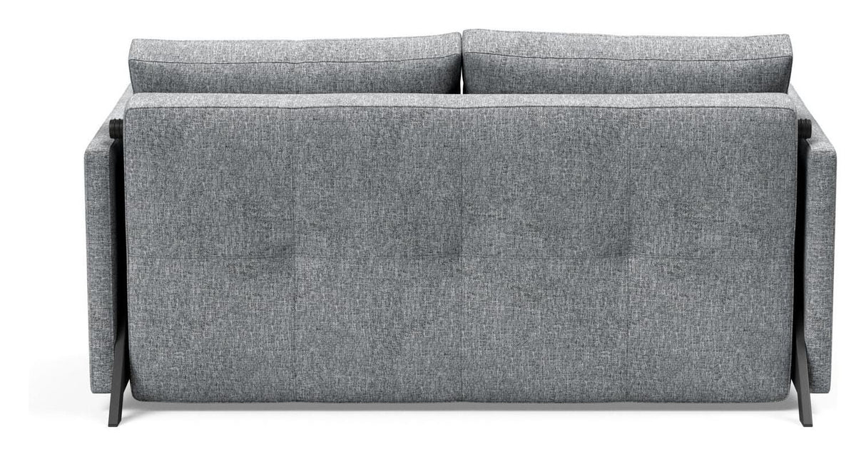 Kubert 140 sofa seng med armlener, vri/granitt