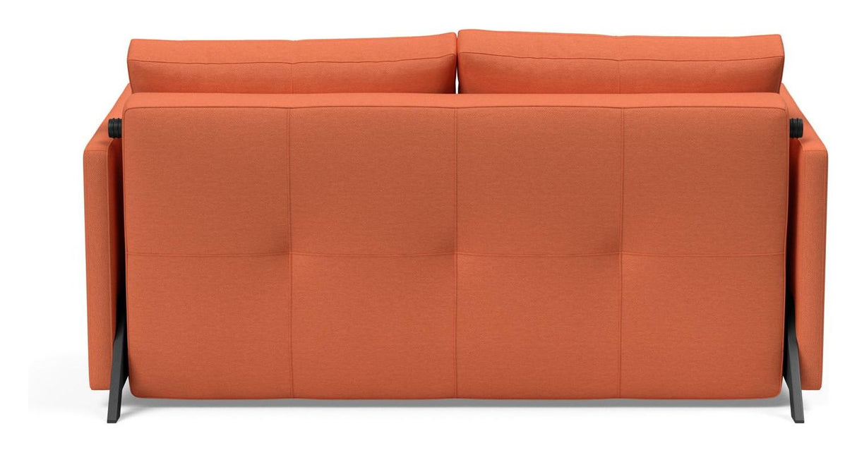 Kubert 140 sofa seng med armlener, argus/rust