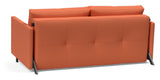 Kubert 160 sofa seng med armlener, argus/rust