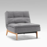 Dublexo Eik Lounge Chair, Charcoal