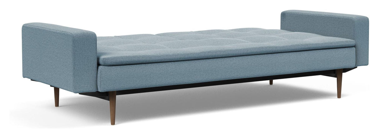 Dublexo Styletto Sofa -seng med armlener, myk/indigo