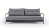 Eluma Deluxe Button Sofa Bed, Twist/Granite