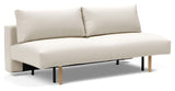 Frode STEM SOFA BED, OFF HVIT Bouclé