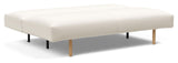 Frode STEM SOFA BED, OFF HVIT Bouclé