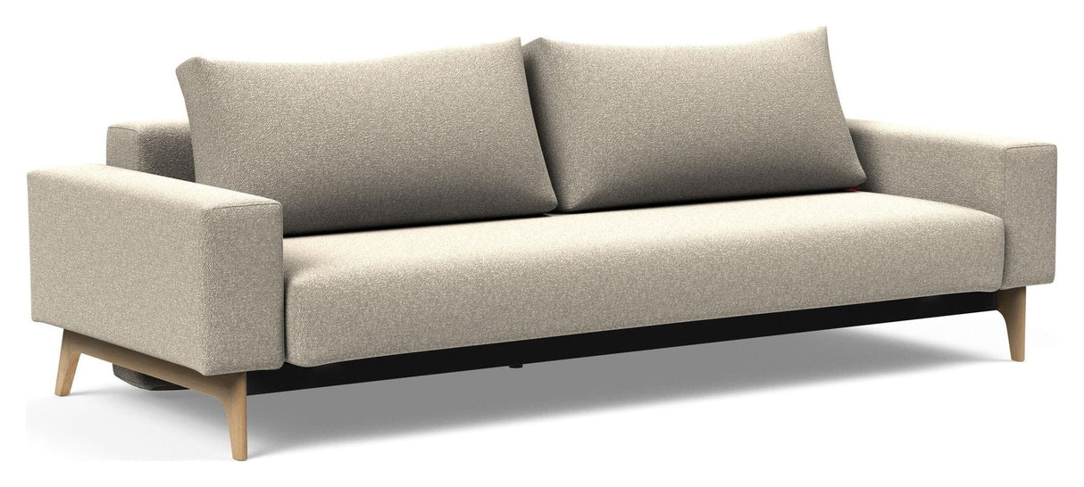 Idun sofa seng, bouclé/beige