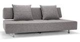 Lang hornsofa, vri/granitt