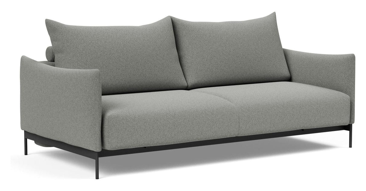 Malloy Sofa Bed, Bouclé/Ash Grey