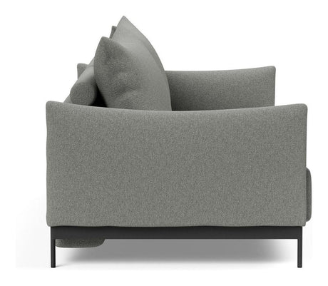 Malloy Sofa Bed, Bouclé/Ash Grey