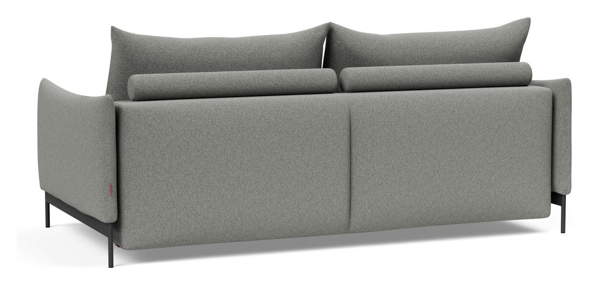 Malloy Sofa Bed, Bouclé/Ash Grey