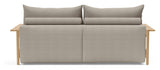 Malloy Wood Sofa Bed, Kenya grus