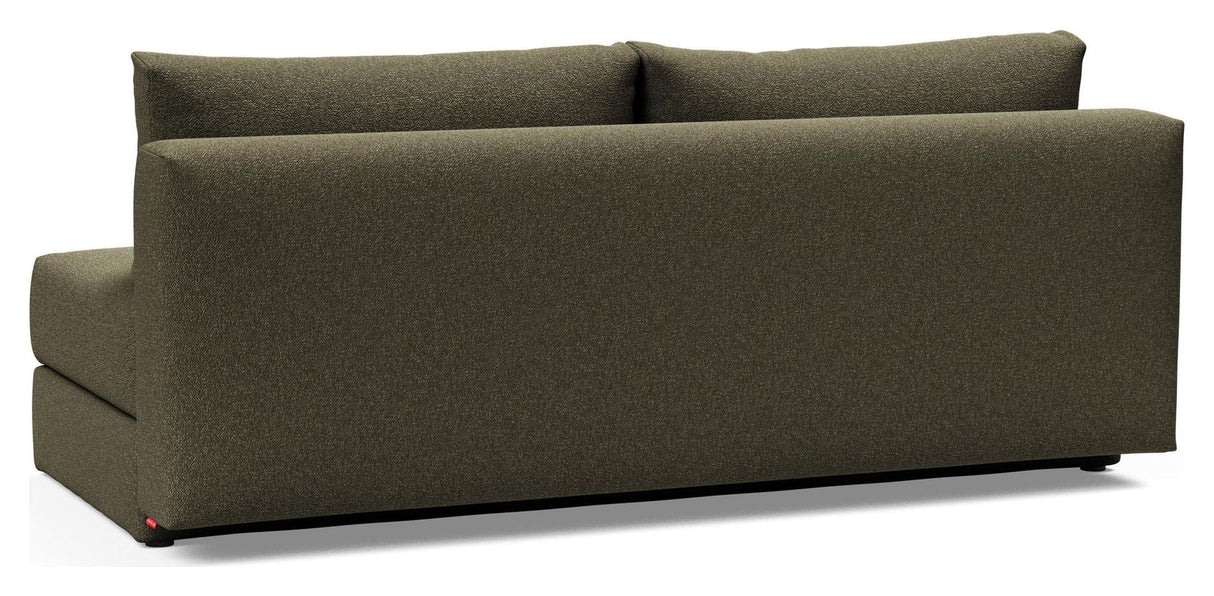 OSVALD SOFA BED, Bouclé/Forest Green