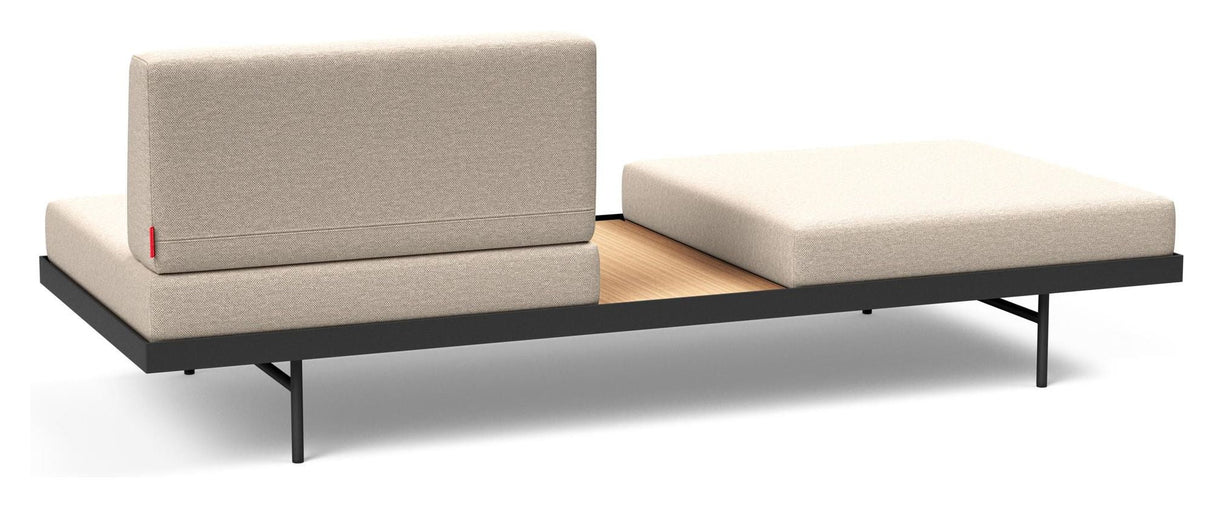 Puri Daybed w. eikbord, naturlig