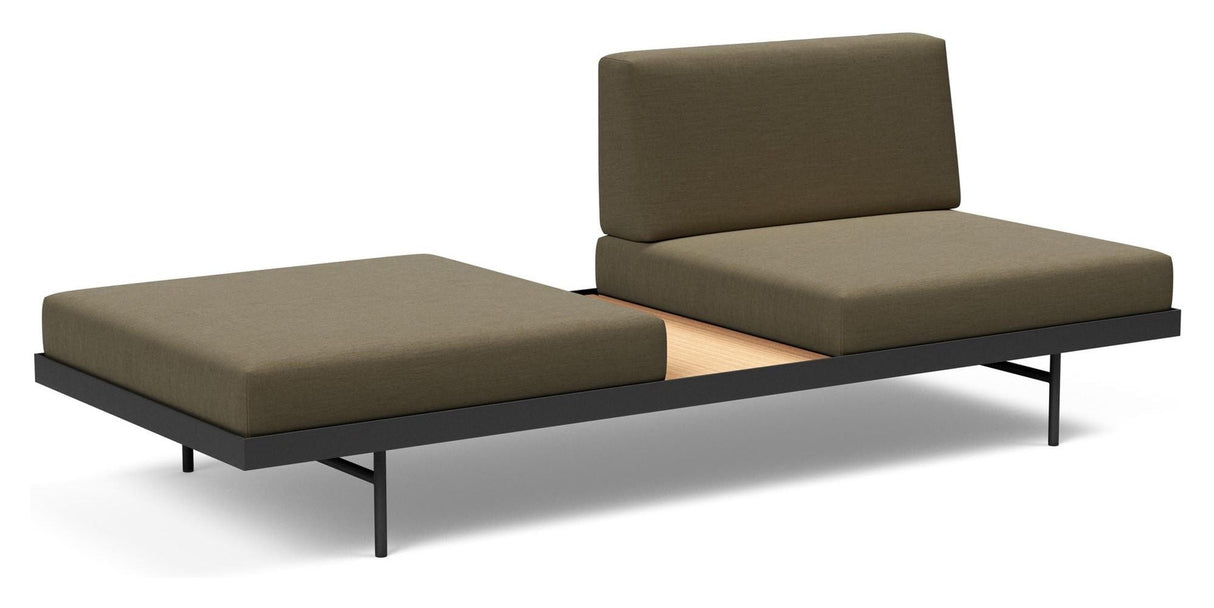 Puri Daybed w. eikbord, oliven