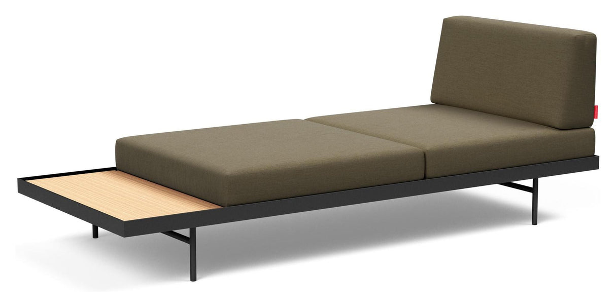 Puri Daybed w. eikbord, oliven