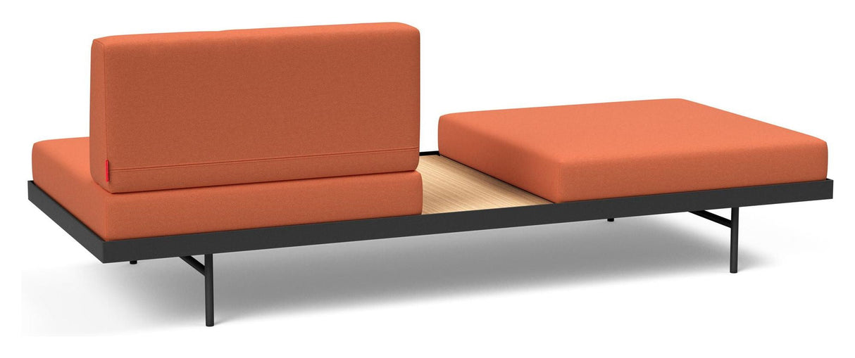 Puri Daybed w. Eikbord, Argus/Rust