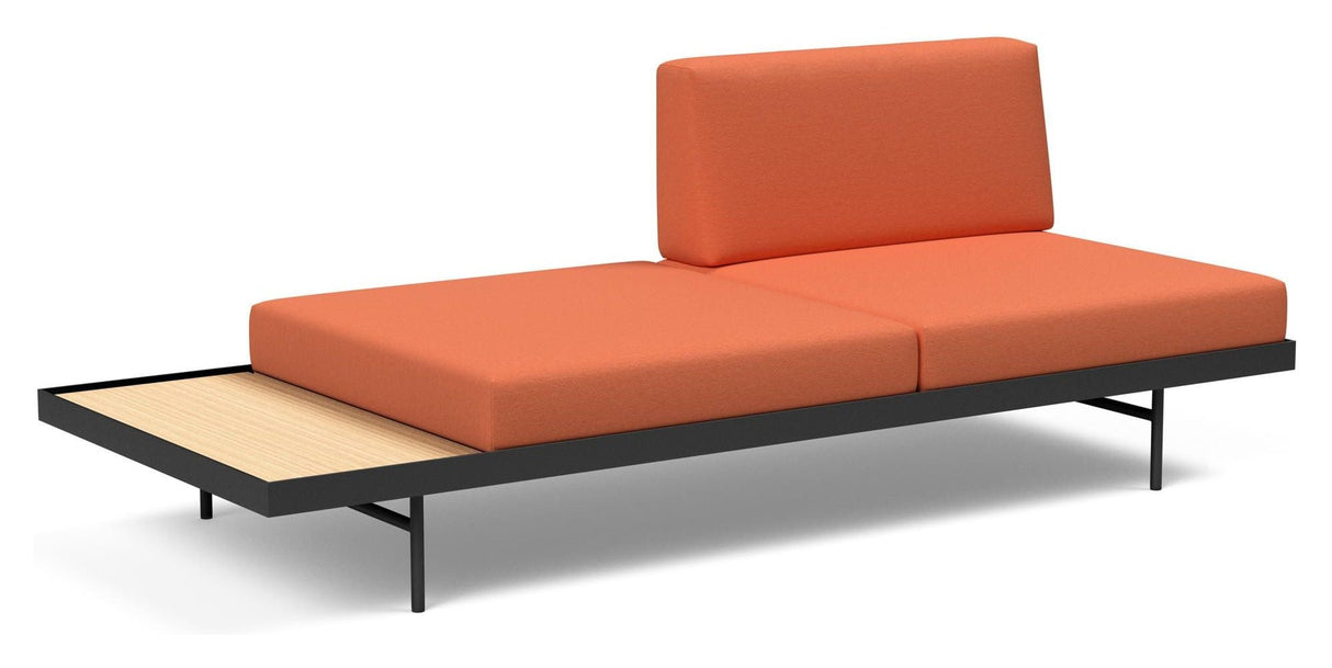 Puri Daybed w. Eikbord, Argus/Rust