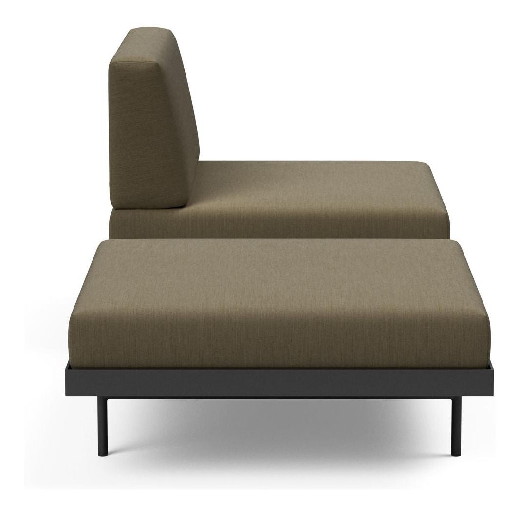 Puri Daybed w. valnøttbord, oliven