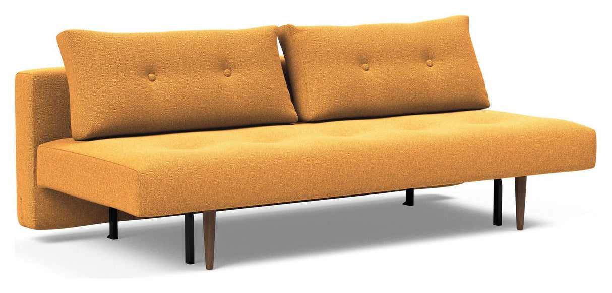 Recast Plus Sovesofa Mørk Styletto, Bouclé/Ochre 