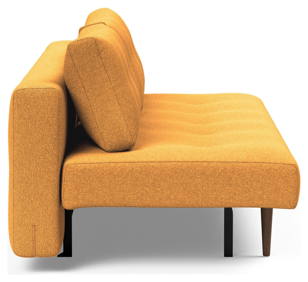 Recast Plus Sovesofa Mørk Styletto, Bouclé/Ochre 