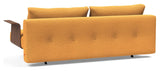 Recast Plus Sovesofa Mørk Styletto m. armlener, Bouclé/Ochre 