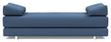 Sigmund Alu Sofa Bed, Bouclé/Blue