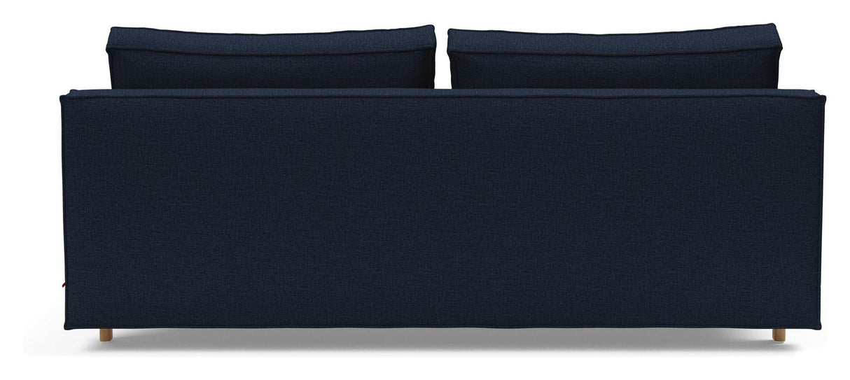 Sly Wood Sofa Bed, Mixed Dance/Blue