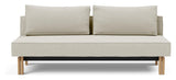 Sly Wood Sofa Bed, Mixed Dance Natural